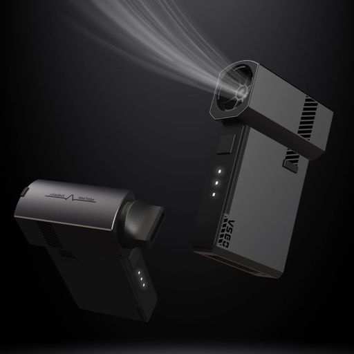 VSGO(VSGO)電動エアダスターV-EB012-S1100000RPM3段階風力調整最大風速34.5m/sスマートフォンサイズでコンパクトLEDライト付きUSBType-C充電空気入れPC・OA機器掃除ブロワーコードレス