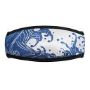 SeaCanary(シーキャナリー)シュノーケリングダイビング用マスクストラップカバー波ホワイト