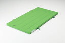 FLAP(フラップ)体操マットエコカラー抗菌合成スポンジマットグリーンすべり止め無し90x180x5(cm)子供スポーツ体育マット運動家庭用F1581G