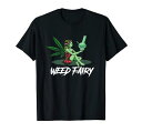 雑草の妖精のギフトポットとマリファナのギフトTシャツ
