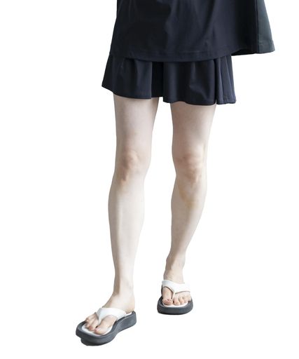 [ソーノ]ショートパンツ【RashGuard】フレアショートパンツレディースS223PV060ブラックF