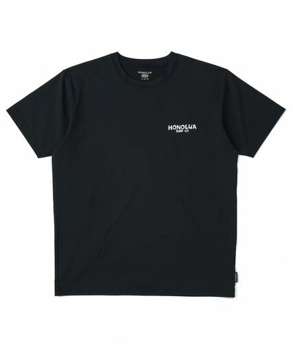 [ホノルア・サーフ・カンパニー]ラッシュガードHONOLUALOGOSSBLK
