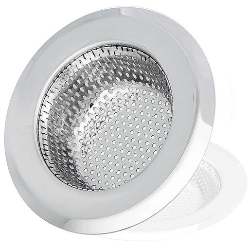 排水溝ごみ受けステンレス排水口サイズ:約45-65mm排水口カバー流し用ゴミカゴお風呂排水溝ゴミ受けステンレスヘアキャッチャーバスルー..