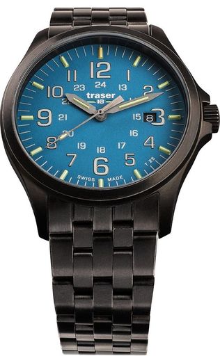 [トレーサー]TRASER腕時計P67OfficerProGunMetalSkyBlue108740