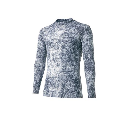 [クロダルマ]インナーシームレス長袖アンダーレイヤー47100メンズメイサイブラック