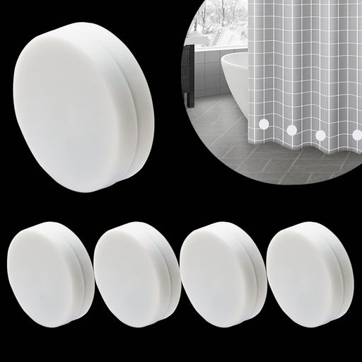 マグネット式シャワーカーテンウェイト、シャワーライナーウェイト、シャワーカーテンウェイトマグネット10個、シリコンフルラップカーテンライナーウェイトボトム、屋内外に幅広く…