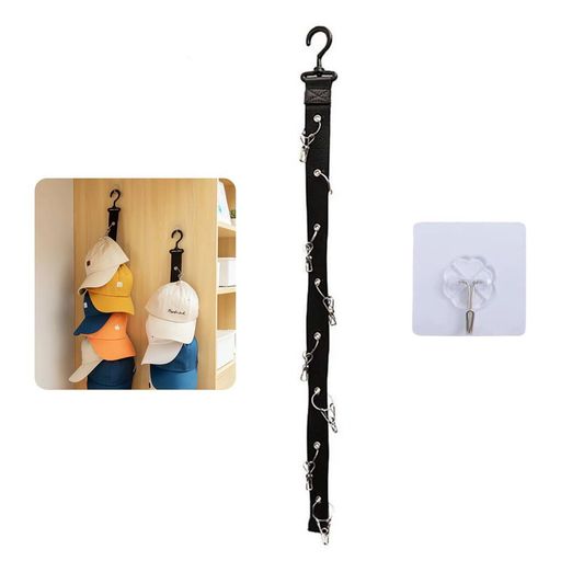 帽子掛け360°回転フ帽子ハンガーディスプレイクリップ8個スタンド透明フック付きックスペースを節約の..