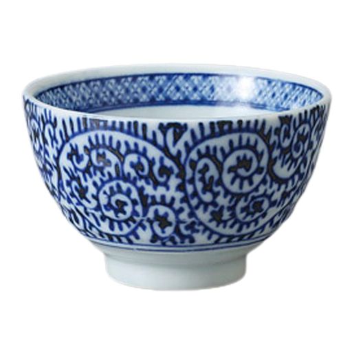 山下工芸(Yamashita kogei) 湯呑み たこ唐草煎茶 9x5.5cm 190cc 757348081