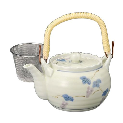 ぶどう六兵4号土瓶(Uアミ付)[600cc]|土瓶|有田焼