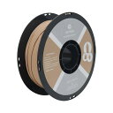 QIDITECHPLA木製フィラメント1.75MM、高速プリント用3DプリンタフィラメントPLA、ほとんどのFDM3Dプリンタに適合、1KGスプール、イエロー