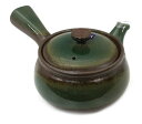 久村陶器(HISAMURATOUKI)急須茶300ML萬古焼カゴ網急須丸碗織部7178