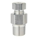 林電工(HAYASHIDENKO)コンプレッションフィッティングねじサイズR1/2Φ6.4MM用R1/2CF(64)(3)