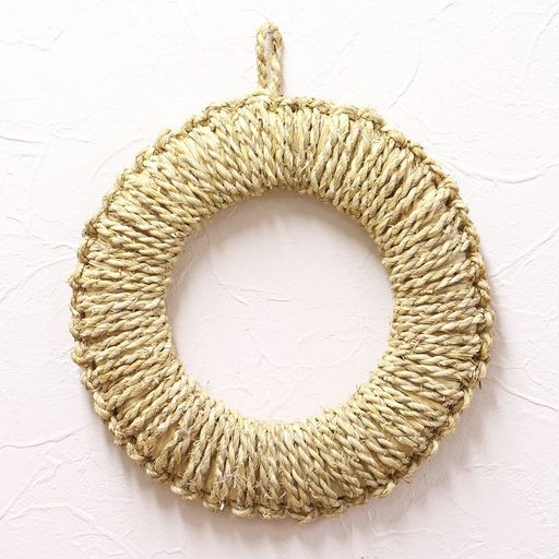 松野屋ワラ釜敷き(大:約24cm)/日本製鍋敷き