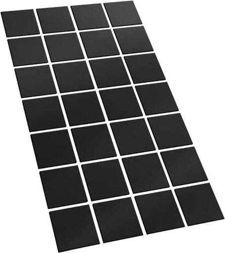 グリーンスタッフワールドマグネットシート正方形40mmx40mm(粘着剤付)28枚ホビー用素材GSWD-10850