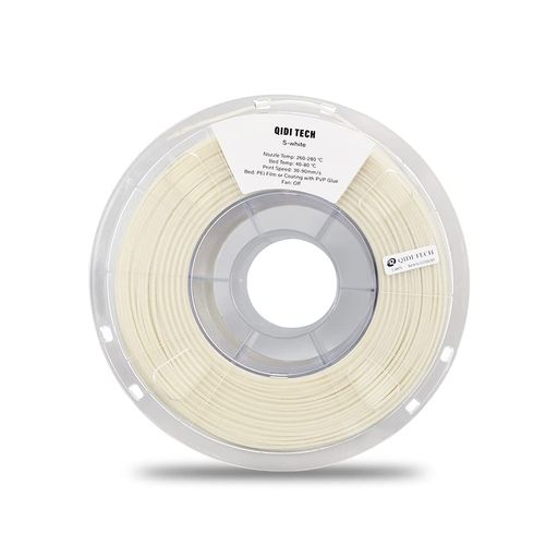 QIDITECHS-WHITEݡȥե1.75MM1KGס롢ۥ磻ȡQUICKREMOVESUPPORTFILAMENT...