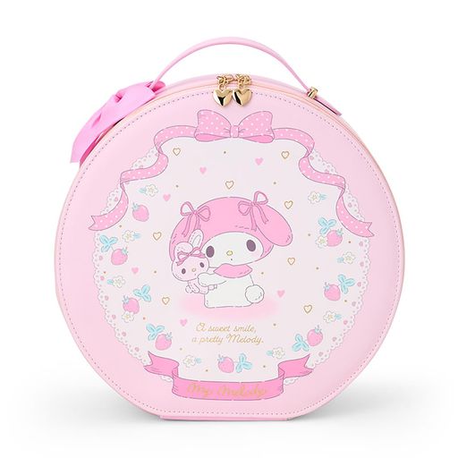 サンリオ(SANRIO)メイクボックスマイメロディ化粧品収納持ち手付きミラー付きギフ...