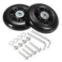 PATIKIL交換用荷物スーツケースホイール修理キット84mmx24mm耐摩耗性とミュート回転キャスターホイール