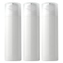 LIOOBO 真空ボトル 50ML 3本 サブボトル 詰替用ボトル 小分けボトル トラベルサイズボトル ポンプボトル 詰め替え 乳液用 容器 ボトル 旅行用品 (50ML)(3)