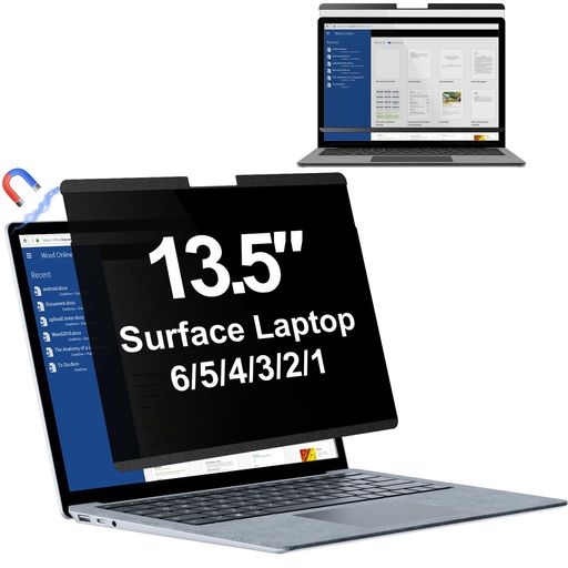Surface Laptop 6/5/4/3/2/1 用 13.5インチ 覗き見防止フィルター マグネット式 プ...