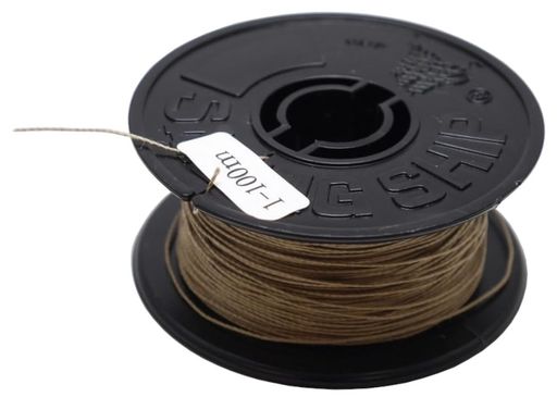 ウッディジョー(WoodyJOE)帆船パーツNo.52綿ロープ茶#1(0.4mm径/100m)ホビー用素材