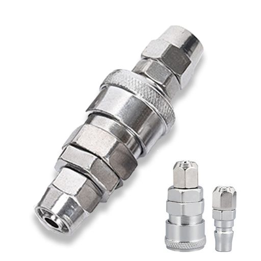 エアカプラエアホース外径8mm10mm12mm用ワンタッチプラグソケットクイックジョイントオートロックSP20/30/40メスPP