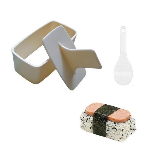 寿司型握り寿司トン具2個セットおにぎり型透明おにぎりメーカーミニしゃもじ付き離れやすい反粘着性お..