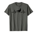 かわいいオカメインコ鳥ハートビートオカメインコハートTシャツ