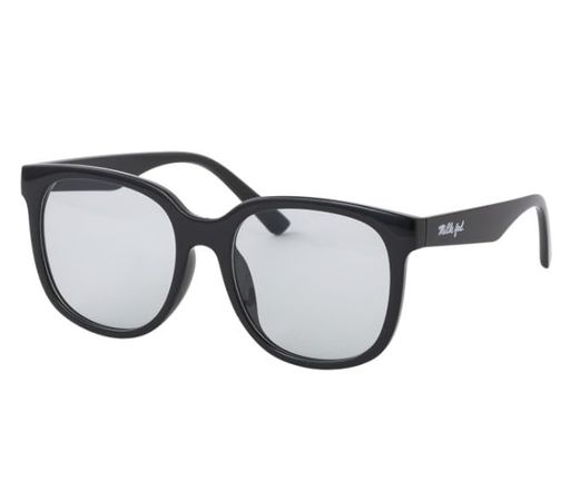 [ミルクフェド]サングラスLOGOBIGSQUARESUNGLASSESBLACKONESIZE
