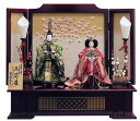 吉徳雛人形立姿雛平飾り間口58x奥行33x高さ51cm605795