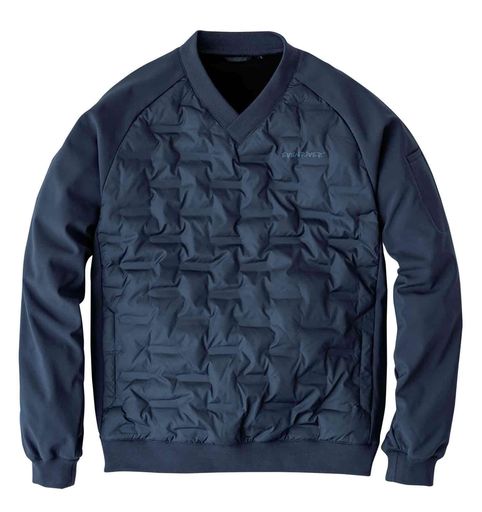 EVENRIVER(イーブンリバー)クリンプドVジャケット秋冬用ネイビーR426043L