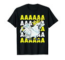 悲鳴を上げるコカトゥー傘鳥ミーム面白いオウムTシャツ