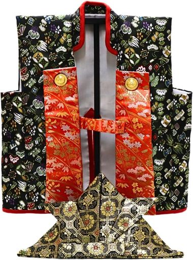 五月人形陣羽織(兜付)宝尽くし
