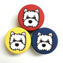 シー(SHIH)プチ缶ケースウェスティ3色セットW65xH45mm