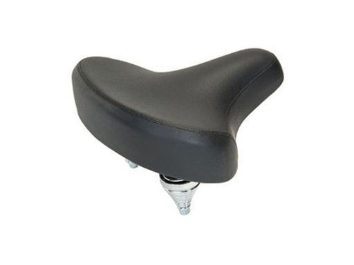 英語名:VL-8030CruiserSaddle カラー:ブラック PVC φ7mmスチールレール スチールコイルスプリング付 L250xW260xH120mm 1.09kg