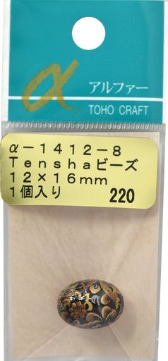 TOHOテンシャビーズ約12x16mmα-1412-81ヶ入り
