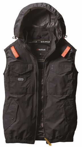 BURTLEバートル春夏用エアークラフトタクティカルベスト(ユニセックス)ブラックAC115435L BURTLEバートル春夏用エアークラフトタクティカルベスト(ユニセックス)ブラックAC115435L
