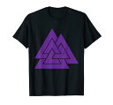 バイキングのシンボルスカンジナビアヴァルハラ戦士プレゼントTシャツ