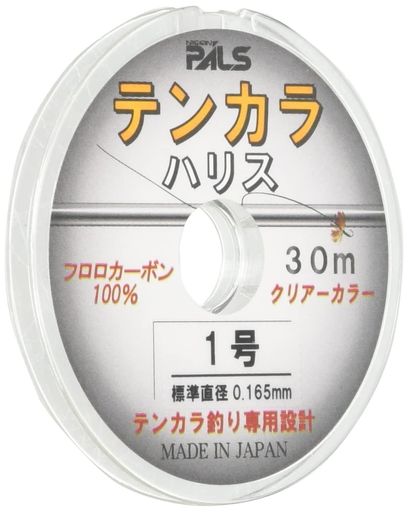 宇崎日新ハリステンカラハリスフロロカーボン30m1号クリアー