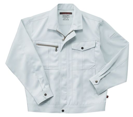 ホシ服装【作業服】ジャケット#855ホワイトグレーサイズ:L ホシ服装【作業服】ジャケット#855ホワイトグレーサイズ:L