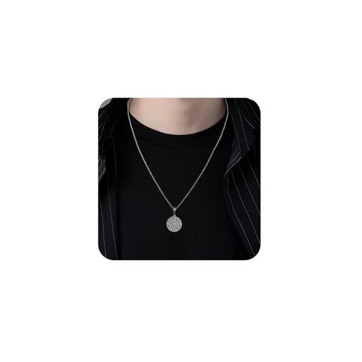 [MESARO]NECKLACEFORMENネックレスメンズ人気タングステンネックレスめんずステンレスペンダント男性プレゼントネックレスメンズ金属アレルギー対応敏感肌耐水性
