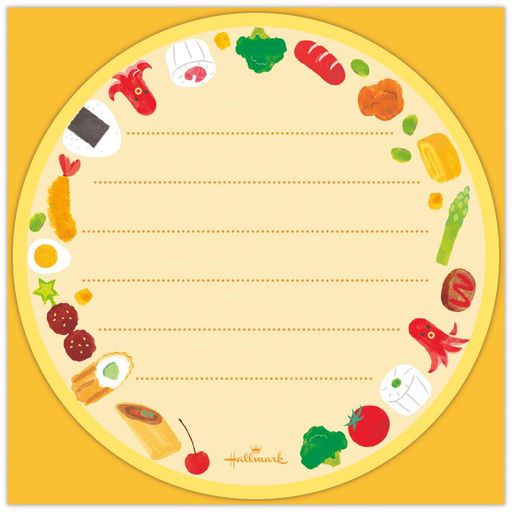 ホールマークレターセットお弁当842-284