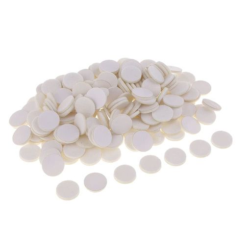 Hellery精油香りエッセンシャルオイルアロマオイルパッドディフューザーパッド約200個入り全11色白