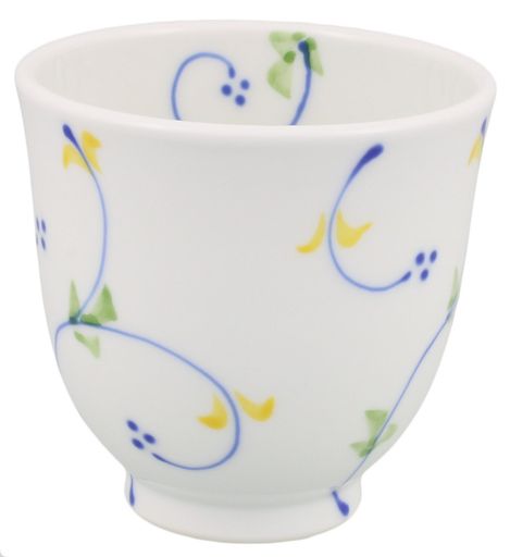 波佐見焼中善軽量湯呑小くらら青092048