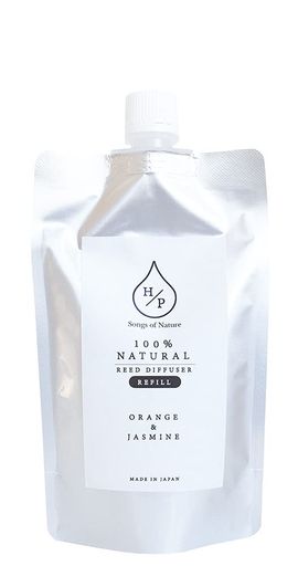 アートラボ(ARTLAB)SongsofNatureHPリードディフューザーオレンジ&ジャスミン詰め替え用180mlルームフレグランス芳香剤 アートラボ(ARTLAB)SongsofNatureHPリードディフューザーオレンジ&ジャスミン詰め替え用180mlルームフレグランス芳香剤