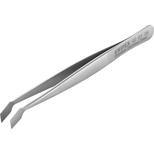 全長x幅x高さ(mm):120x10x18 材質:高級ステンレス握り:リブ付 形状:30°曲がり掴み部:ギザ無 チップ幅(mm):0.17x6.00チップバージョン:鈍い ●高品質ステンレス鋼は、多くの腐食性材料に対して非常に丈夫で優れた耐...