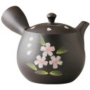 エールネット(ALE-NET)急須380ML黒泥桜急須ステンレス製さわやか茶こし付陶器常滑焼日本製