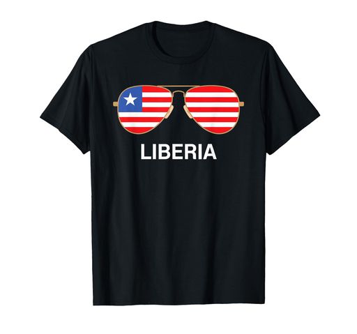 樂天商城 - リベリア国旗サングラスTシャツ
