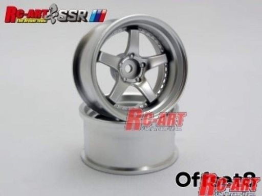 SSRProfessorSP4オフセット8マットシルバー(2pcs)