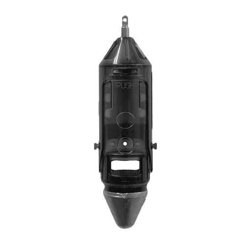 商品名:ドバットビシ サイズ:60号 パカットビシLLのオキアミコマセ専用仕様 トップ&amp;サブドラフトはラチェットスライド式調節 横穴φ14x2、φ10x6の大口径仕様。