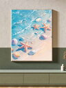 LEADINTOPダイヤモンドアートビーチ風景30X40CMモザイクアート人気ビーズアート初心者大人子供DIY手芸キットプレゼント芸術品装飾(3)